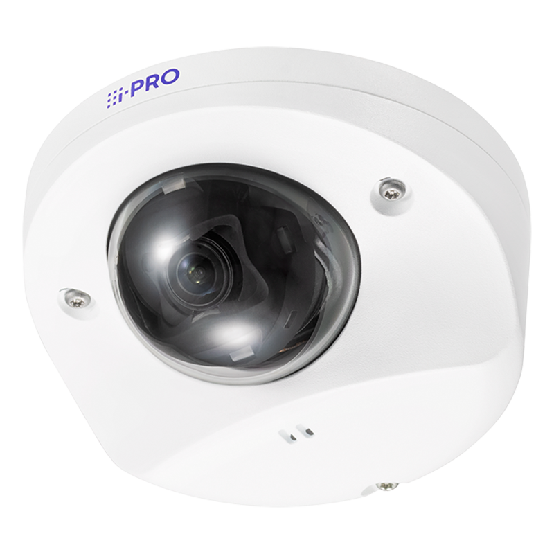 All-in-one Compact dome camera with IR-LED